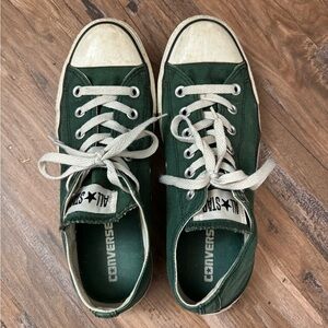 Converse Chuck Taylor All Star Lo Sneaker - Green - Men (size 7), Women (size 9)